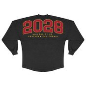 USC Trojans Unisex Black Tommy Head Class of 2028 Spirit Jersey